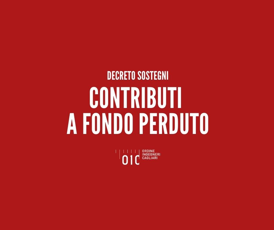 I contributi a fondo perduto previsti dal Decreto Sostegni: domande dal 30 marzo al 28 maggio