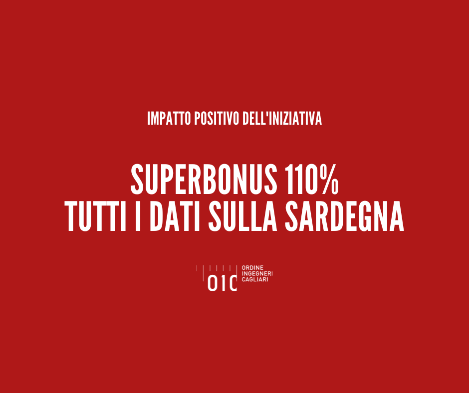 Il Superbonus 110% vale già oltre mezzo miliardo per la Sardegna. La Regione chieda la proroga anche per le case unifamiliari