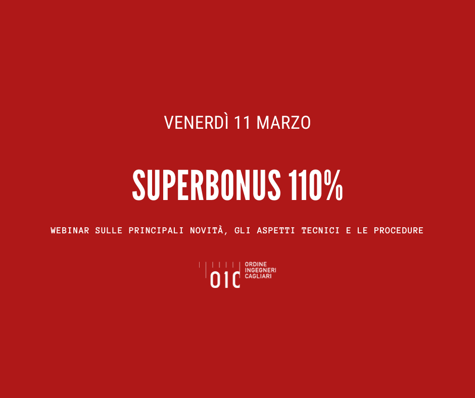 Superbonus 110%: Novità e istruzioni per l’uso – Guarda il webinar