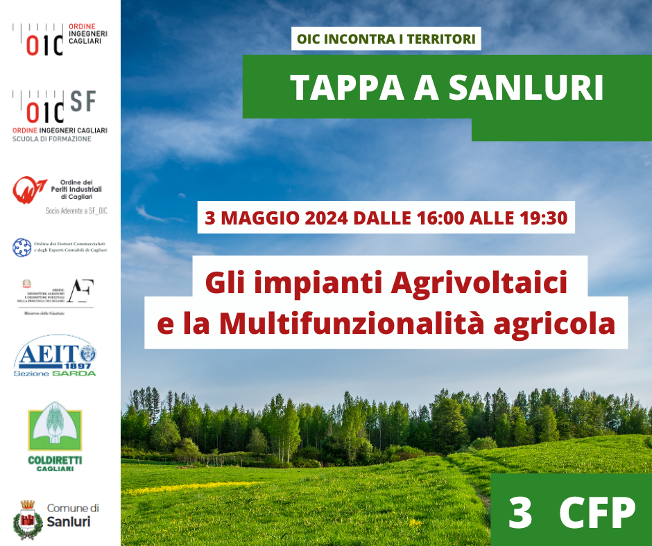 Oic Incontra i territori – Tappa di Sanluri