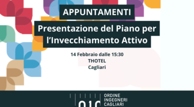 Presentazione del Piano per l’Invecchiamento Attivo della Città Metropolitana di Cagliari – 3 CFP