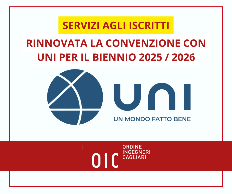 Rinnovata la Convenzione tra OIC e UNI per il biennio 2025/2026