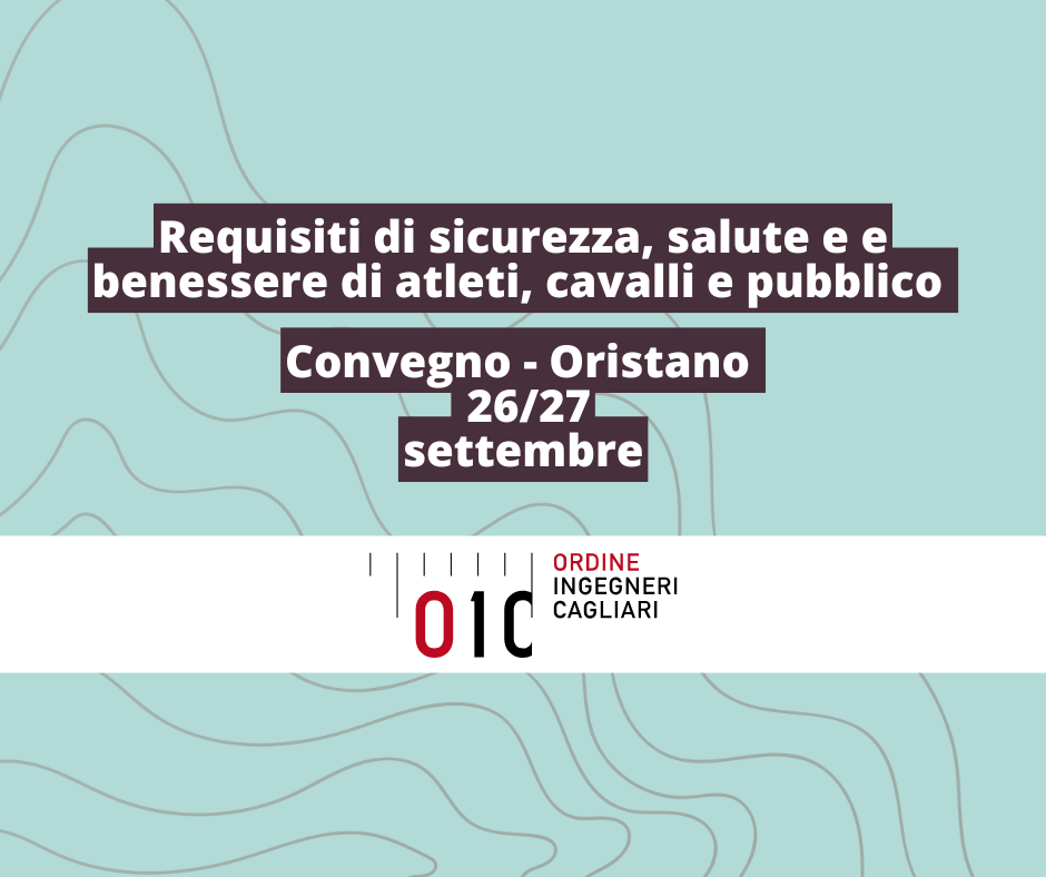 Requisiti di sicurezza, salute e e benessere di atleti, cavalli e pubblico – Convegno Oristano