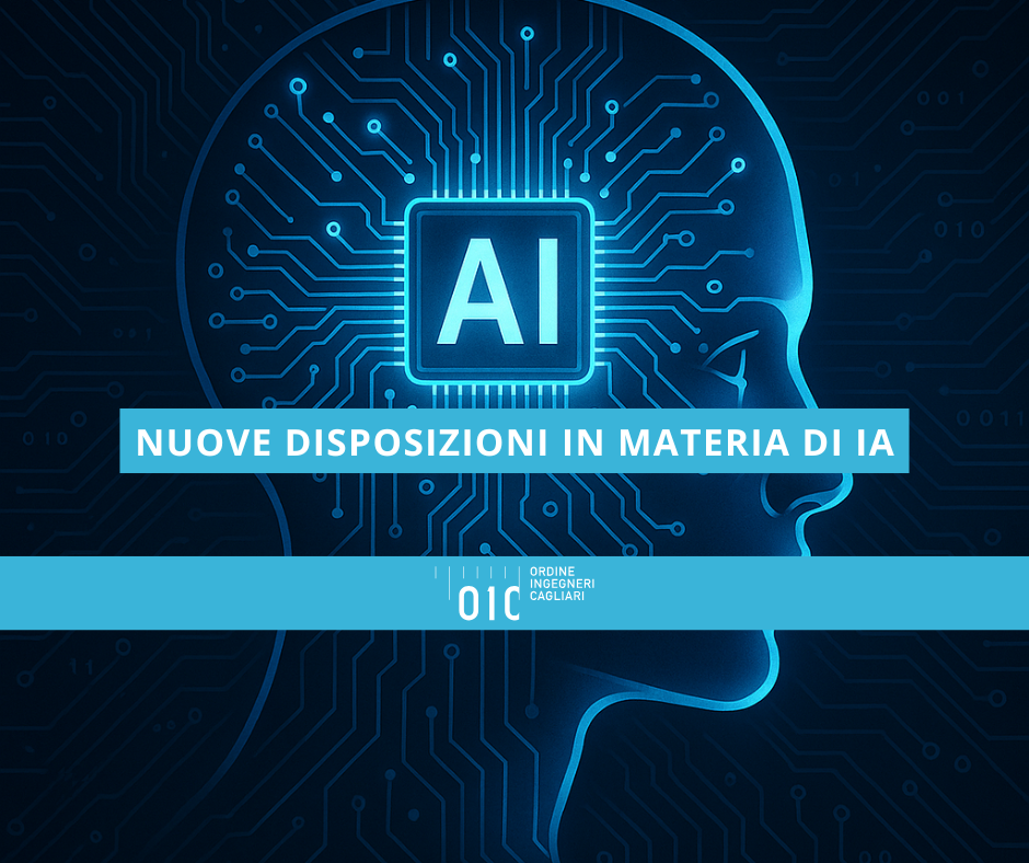 Nuove disposizioni in materia di IA