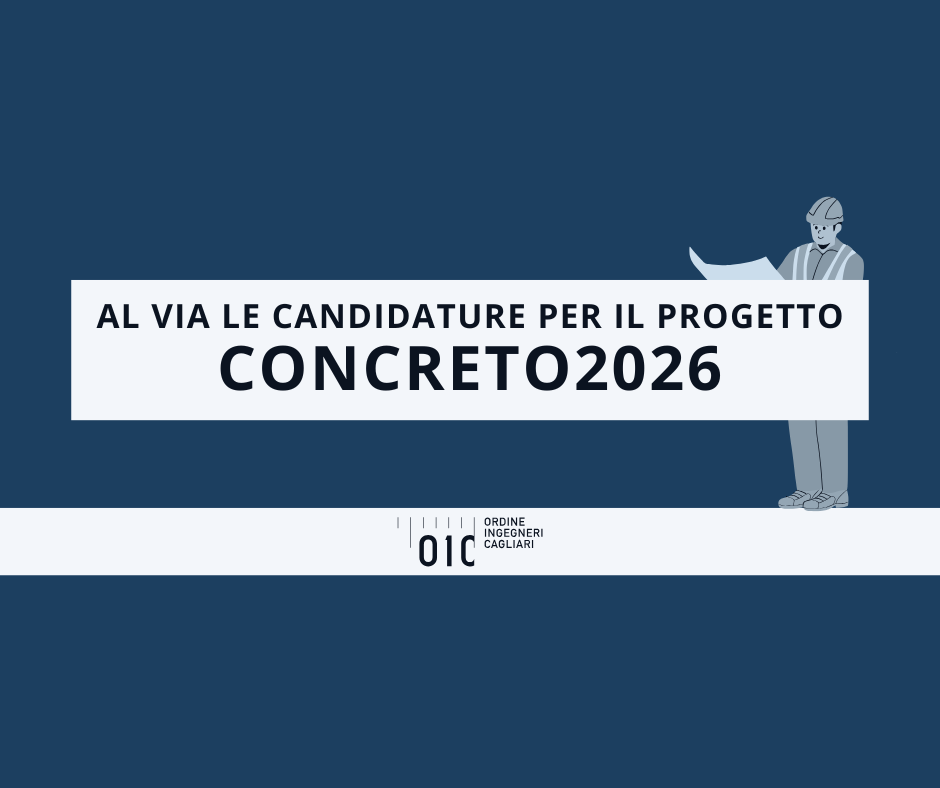 Selezione di 1 ingegnere under 35 per la terza annualità del Progetto CONCRETO