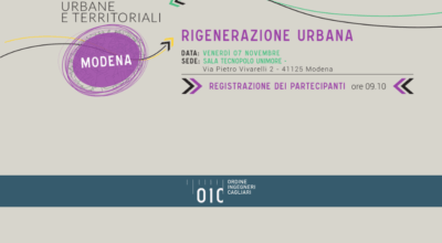 “Traiettorie urbane e territoriali”: a Modena il secondo appuntamento del CNI sulla rigenerazione urbana