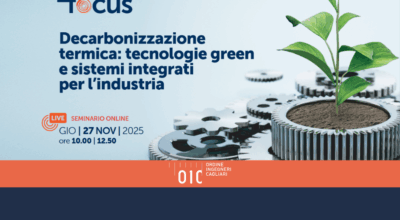 Decarbonizzazione termica: tecnologie green e sistemi integrati per l’industria – webinar