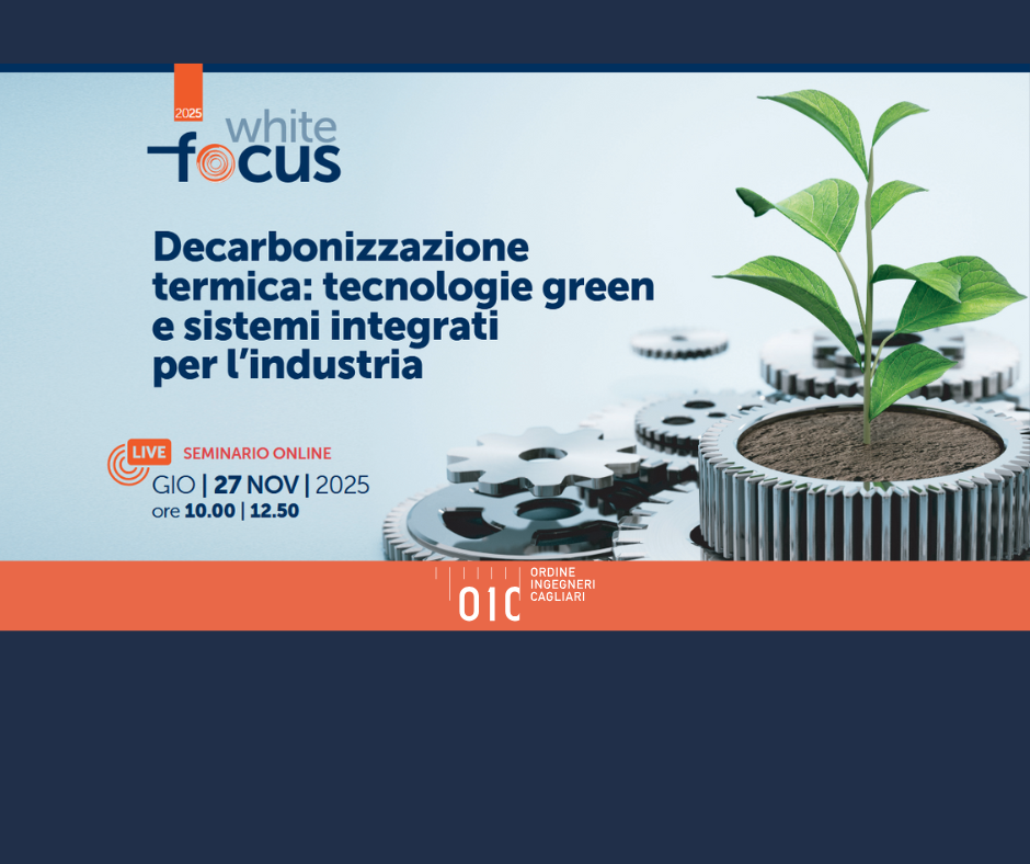 Decarbonizzazione termica: tecnologie green e sistemi integrati per l’industria – webinar
