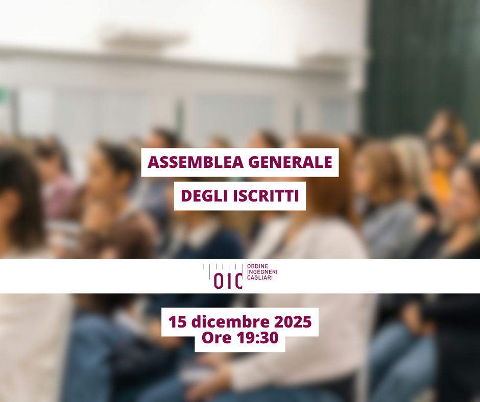 Convocazione dell’Assemblea Generale degli Iscritti