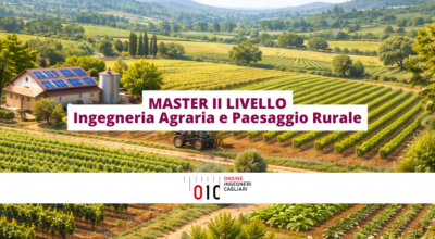 Master Universitario di II livello in Ingegneria Agraria e Paesaggio Rurale – Università di Sassari