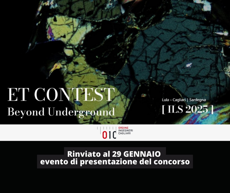 Rimandata al 29 Gennaio la presentazione del Concorso di idee per under 40 – ET CONTEST
