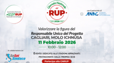 Giornata Nazionale del RUP 2026 – Cagliari 11/02/2026