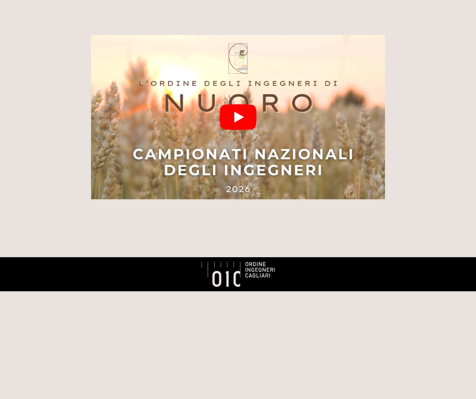NUORO – Campionati Nazionali Sportivi degli Ingegneri 2026