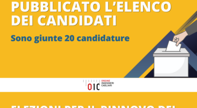 Pubblicata la lista dei candidati