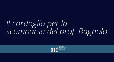 Cordoglio per la scomparsa del professor Vincenzo Bagnolo