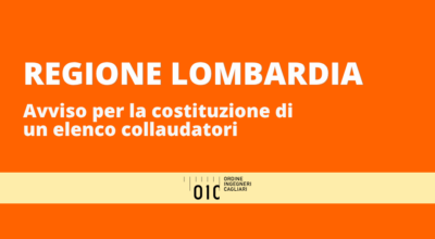 Regione Lombardia: avviso per l’elenco dei collaudatori