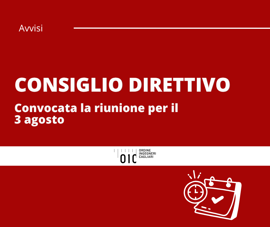 Convocato il Consiglio Direttivo OIC